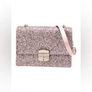 Kate Spade Sparkling Pink Glitter Shoulder Bag